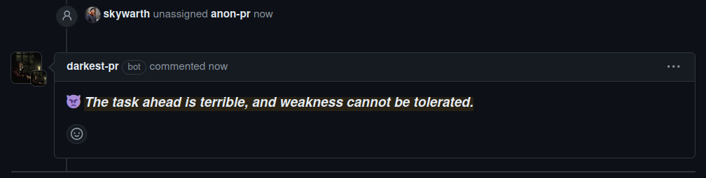 Pull Request Assignee removed