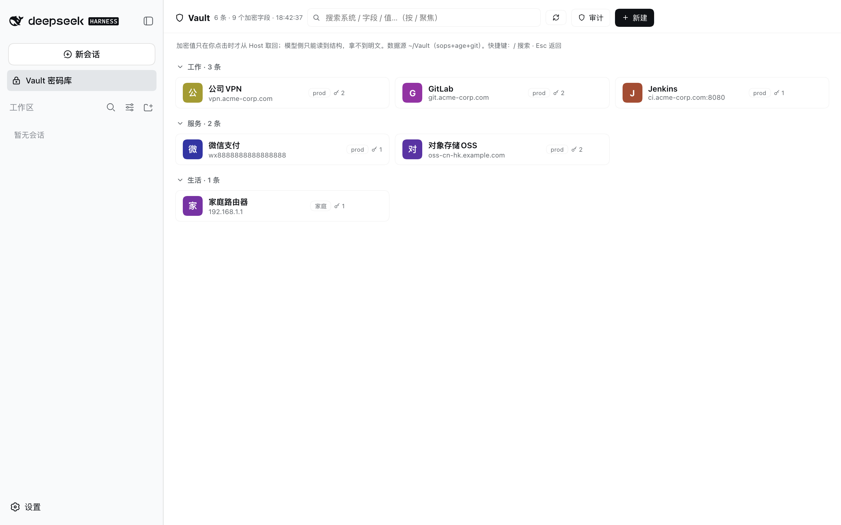 panel list view