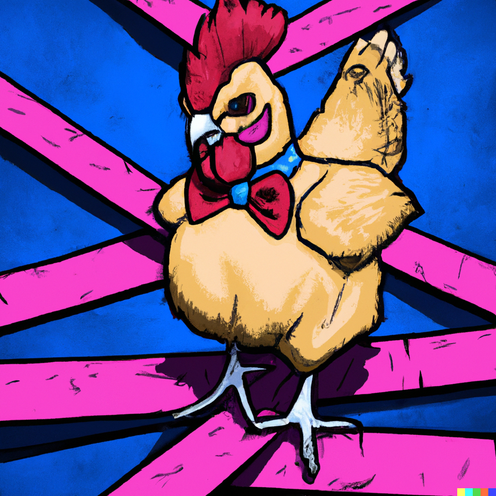 Synthwave Chicken