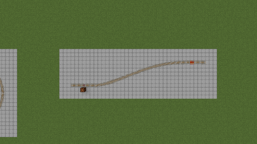 The same staircase after the Track Smoother