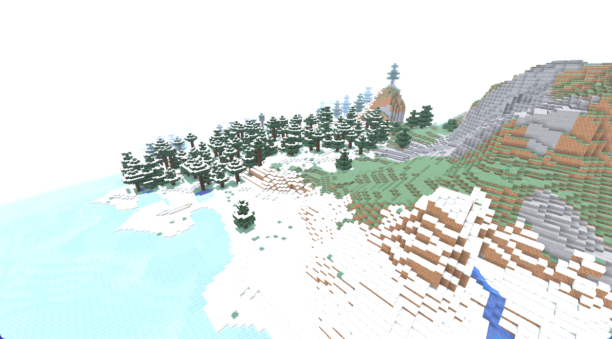 A snowy shore smoothed by SlashSlabs
