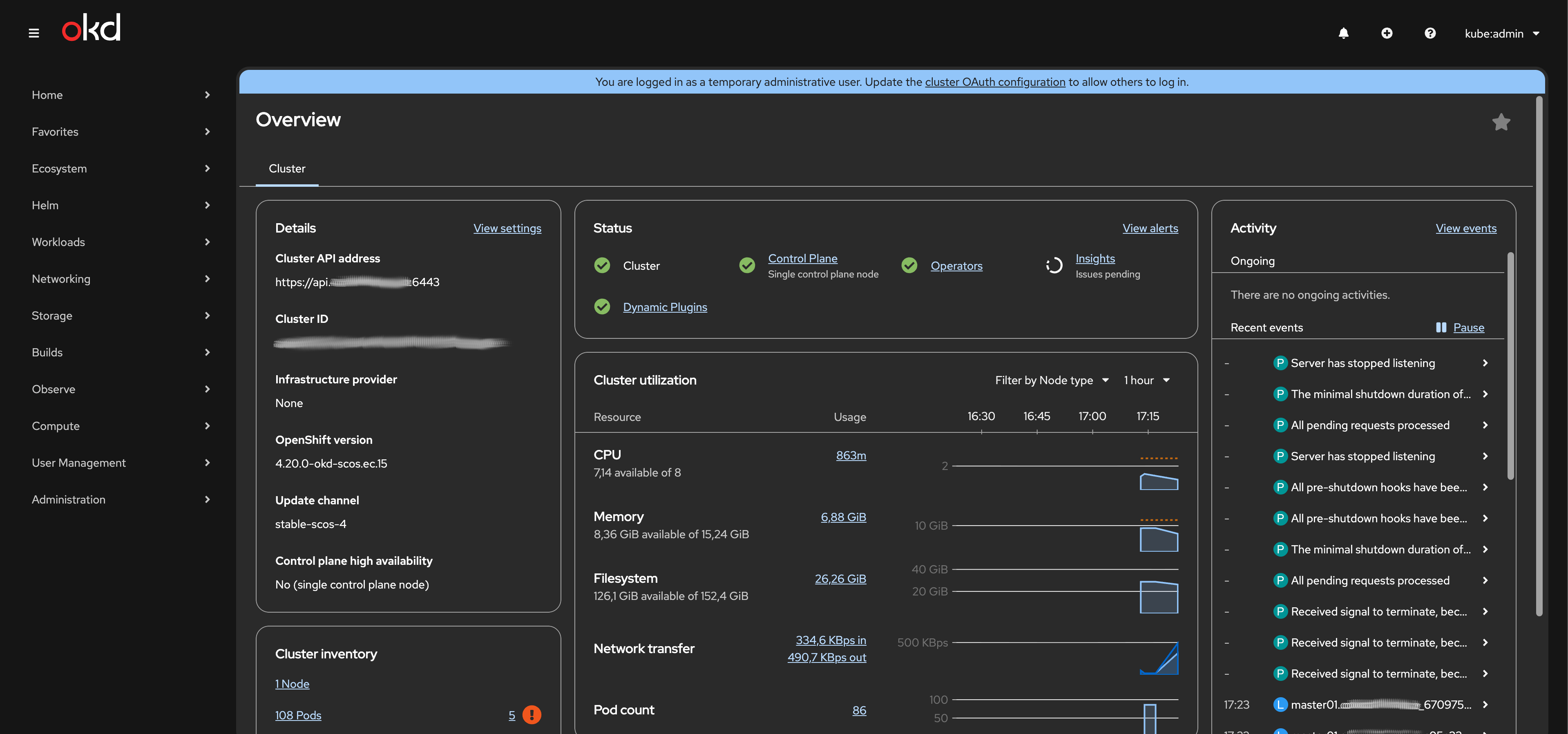 OKD4 on Hetzner Cloud