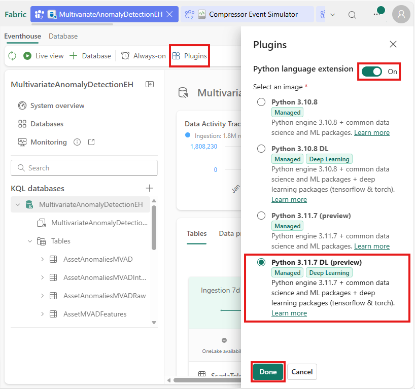 Enable Python Plugin