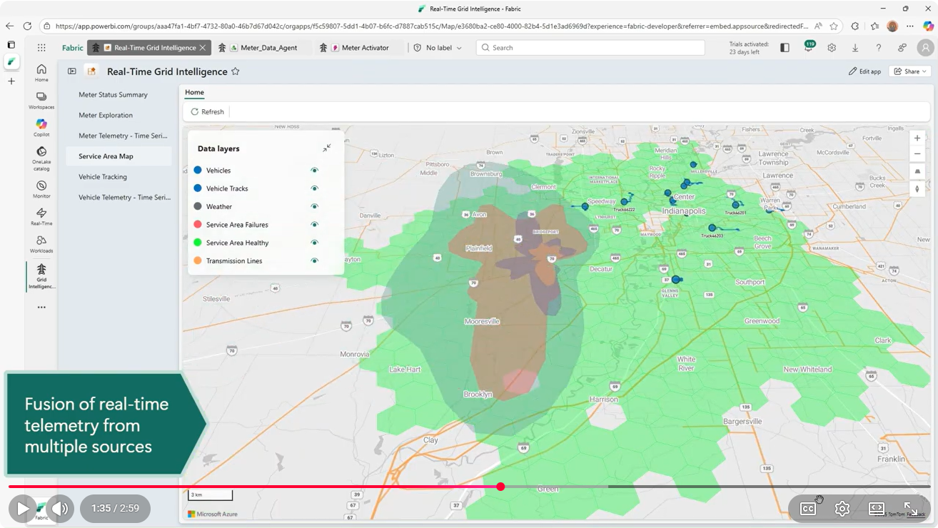 Real-Time Grid Intelligence Video