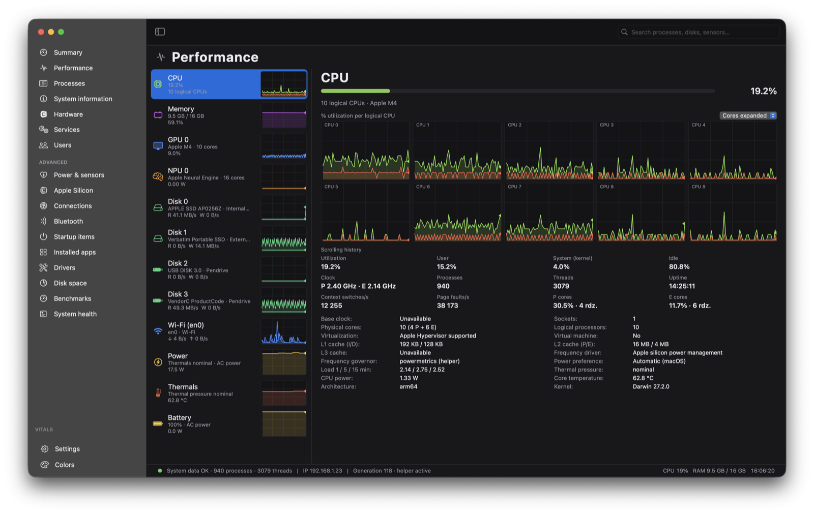 Vitals screenshot 2