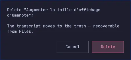 Omaconv screenshot