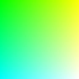 Color gradient