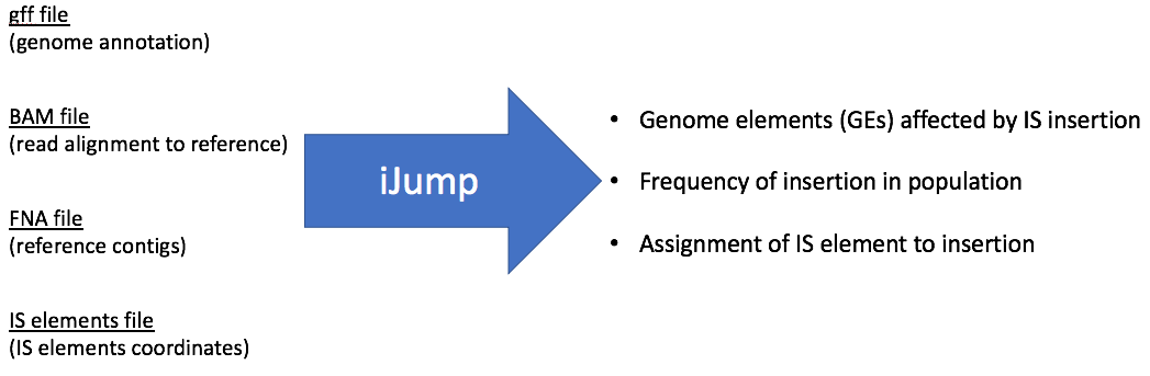 iJump input and output