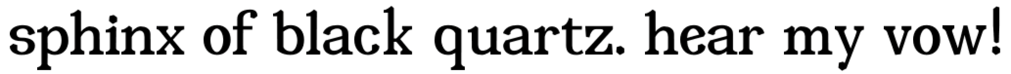 sphinx of black quartz. hear my vow!