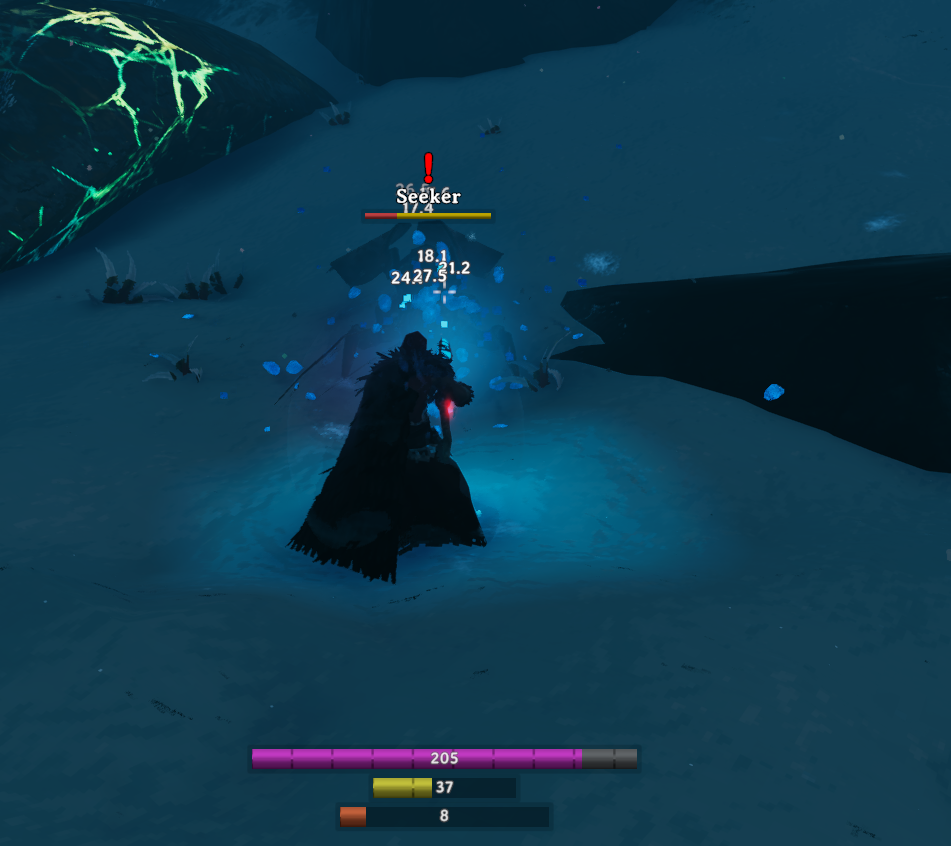 Frost attack effects