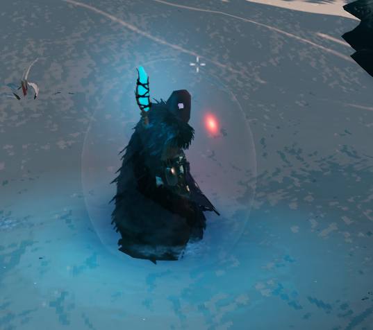Oval magic shield