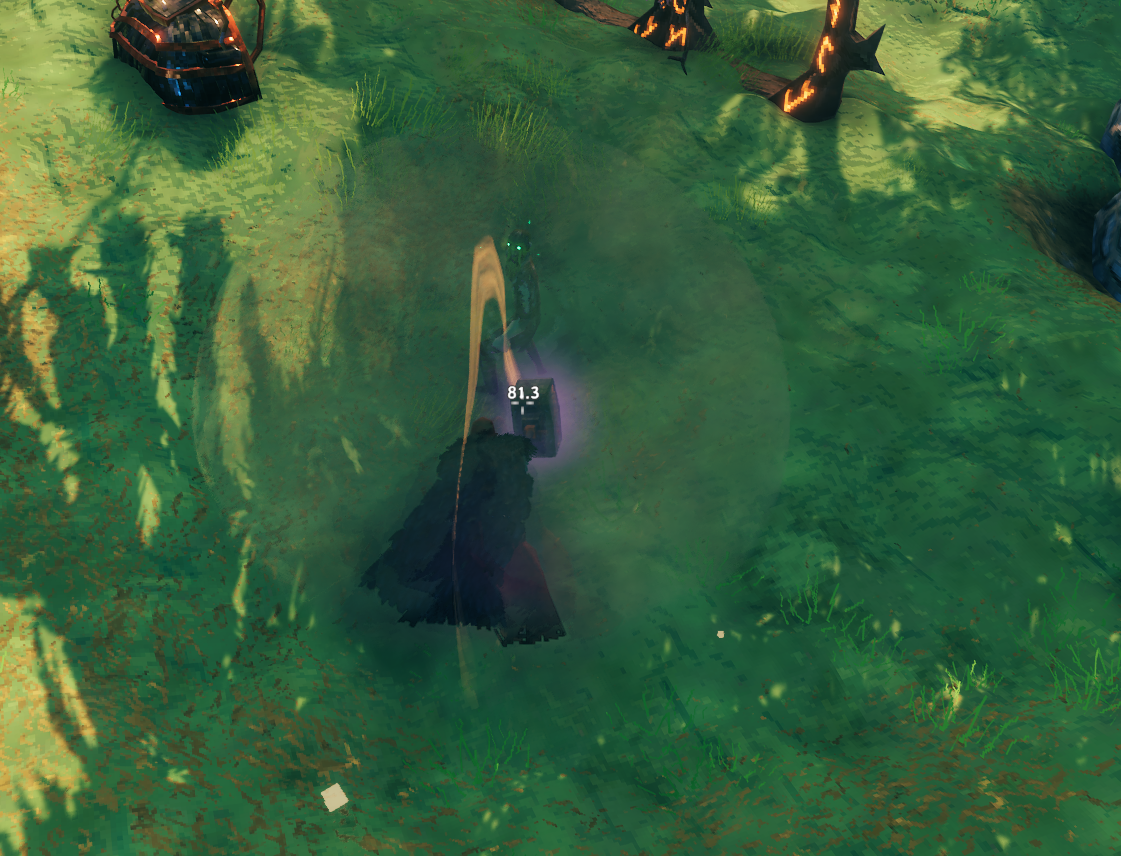 Melee impact effects