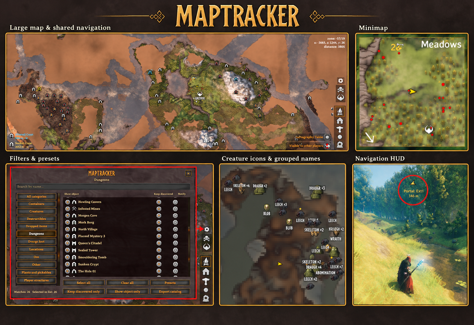 MapTracker overview
