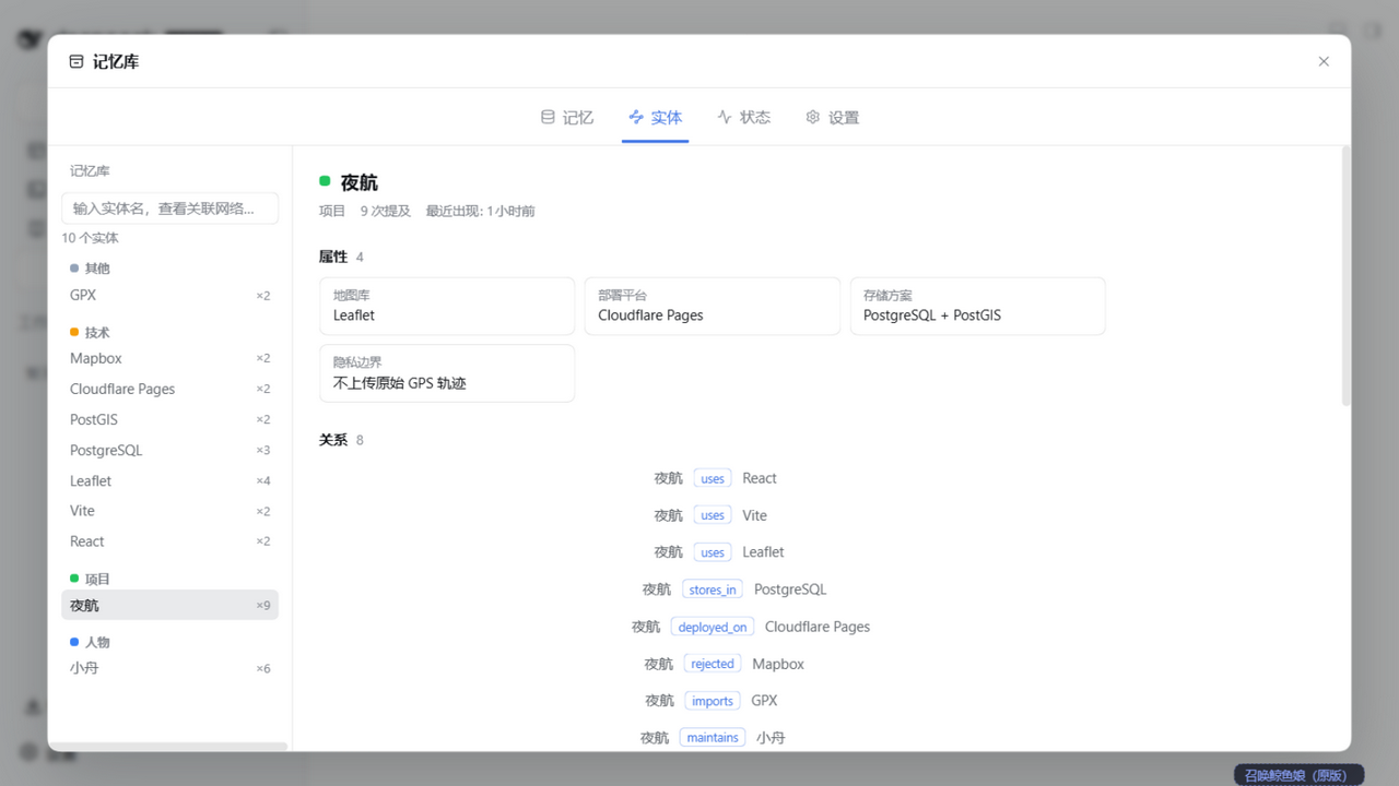 实体与关系图谱
