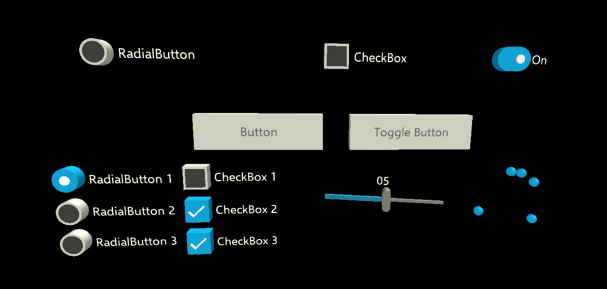 Interactive button demos