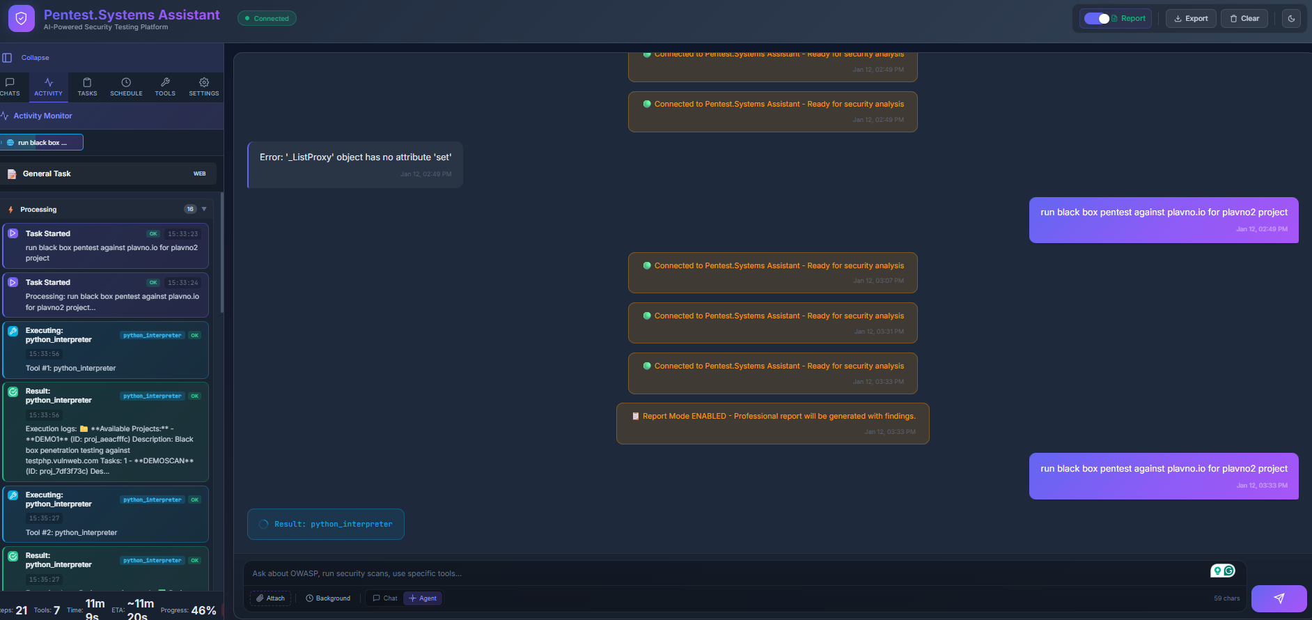 AI Assistant - Evidence-First Workflow