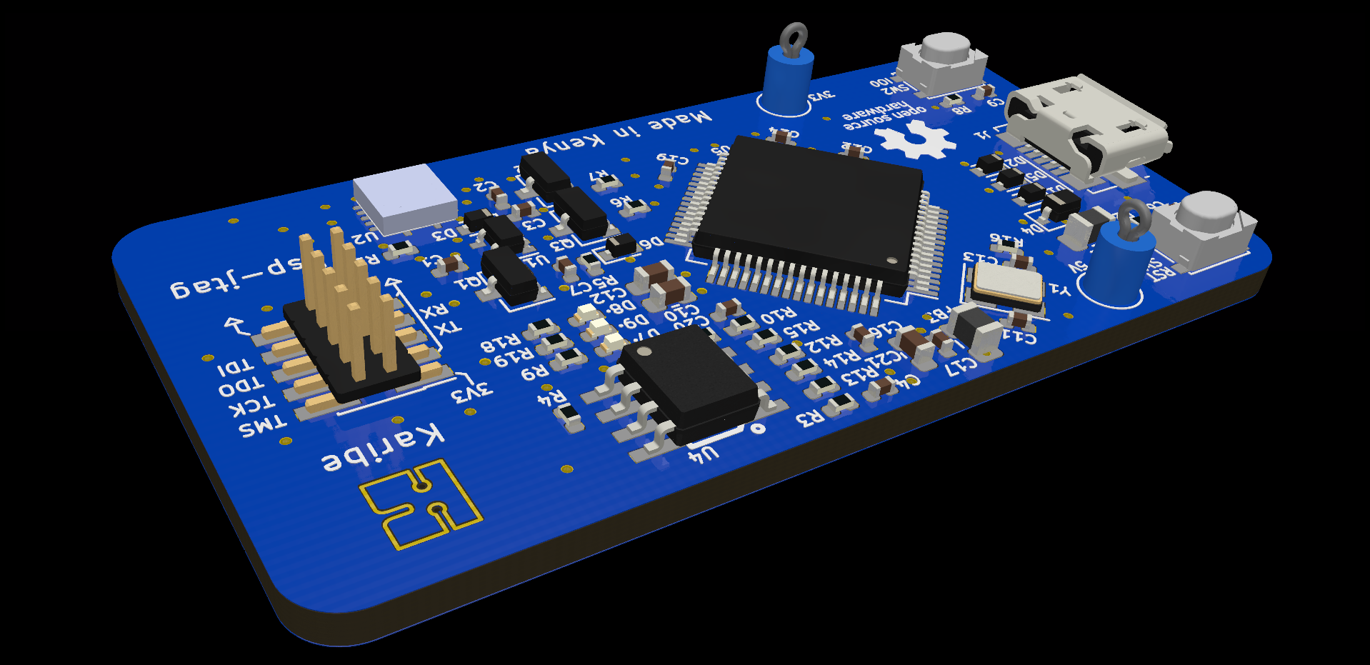 ISO 3D view PCB layout
