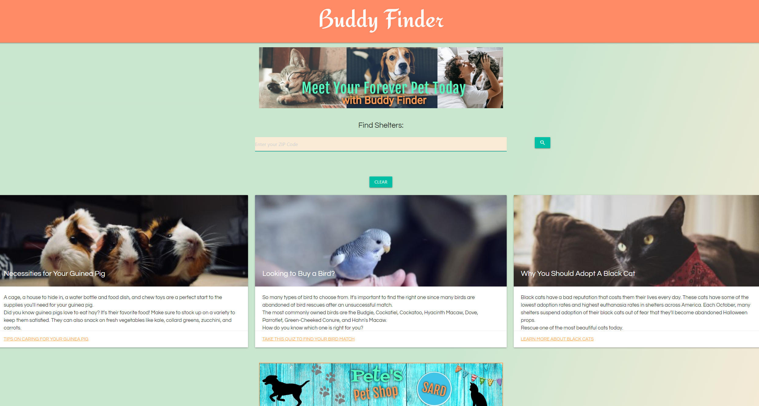 Project SARD's Buddy Finder