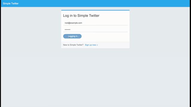 Simple Twitter Project First Look