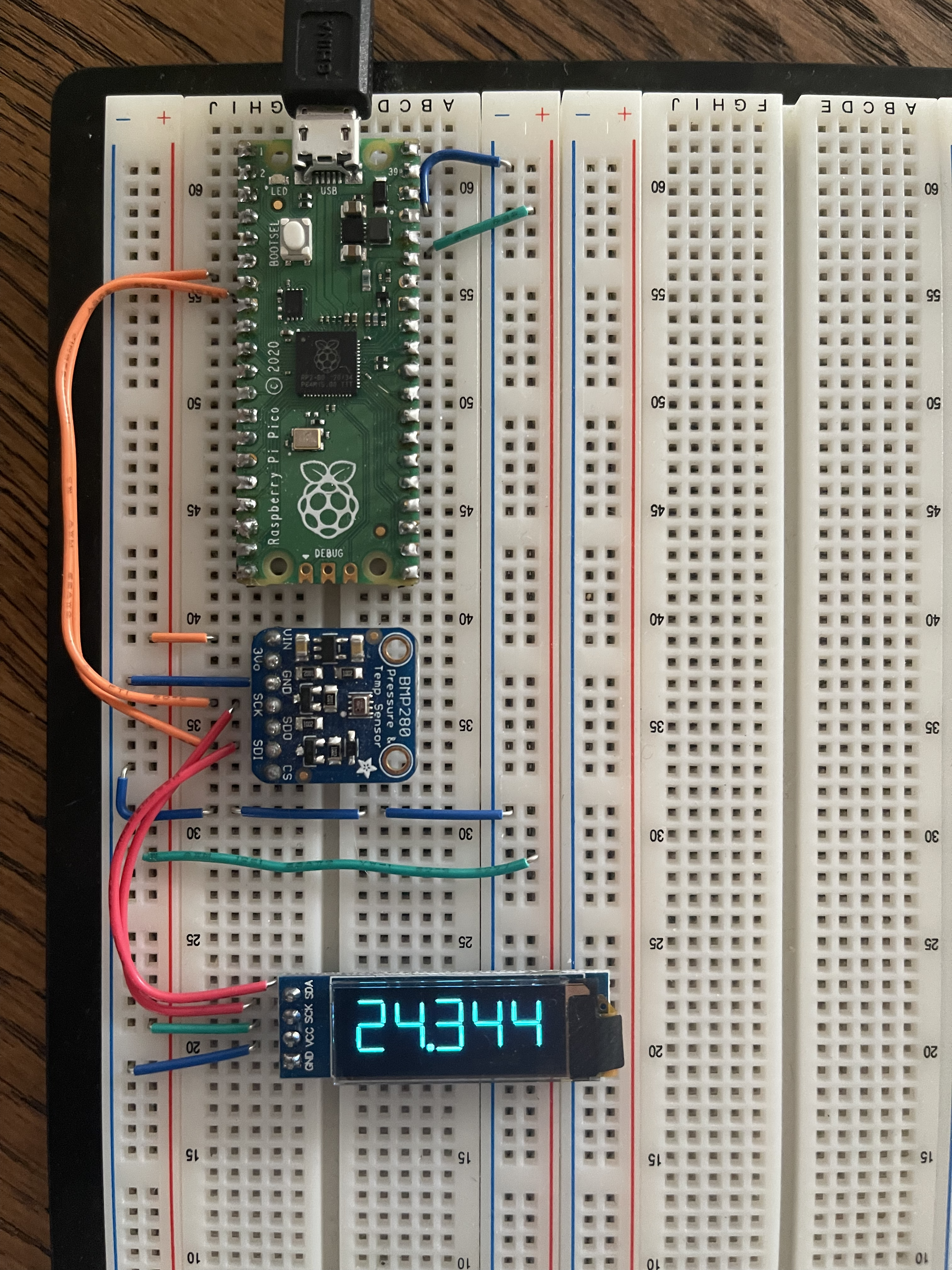 Project on Breadboard