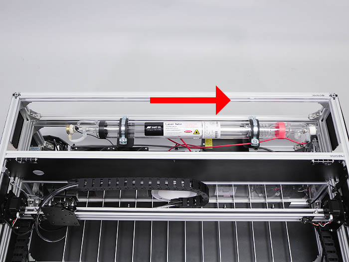 レーザー管取り付け | FABOOL Laser CO2（2018/7/12〜2019/11/30出荷）