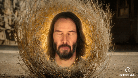 Keanu Reeves Hello There GIF