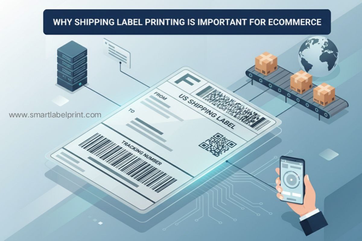 Why Shipping Label Printing is Crucial for E-commerce