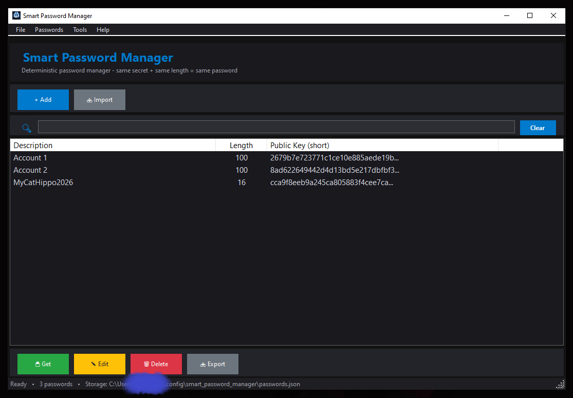 Main Interface