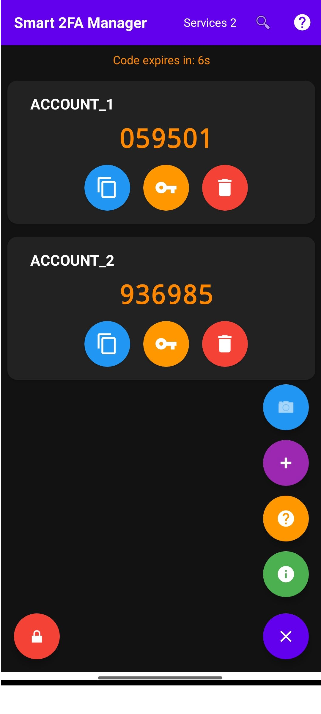 Main Screen