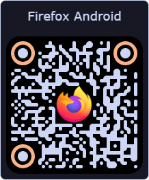 QR Code Firefox