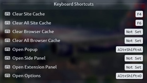 Keyboard Shortcuts