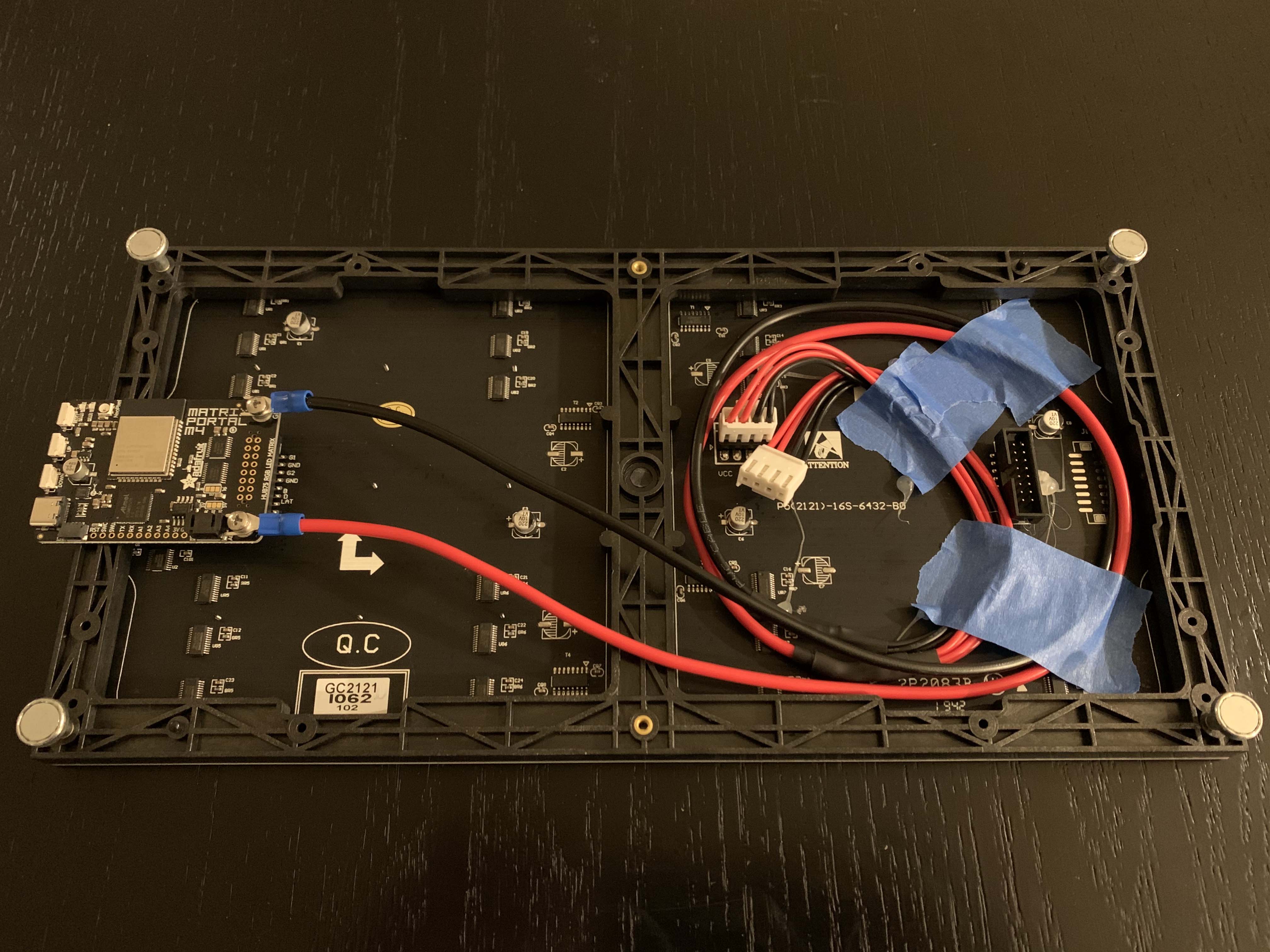 64x32 Matrix with Cable Management