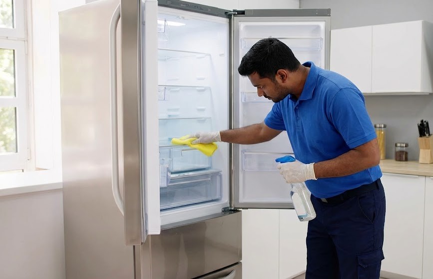 Fridge deep cleaning