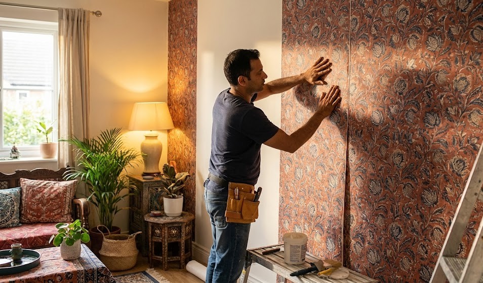 Wallpaper installation