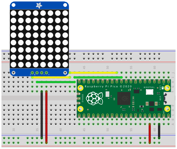 I2C sample circuit layout