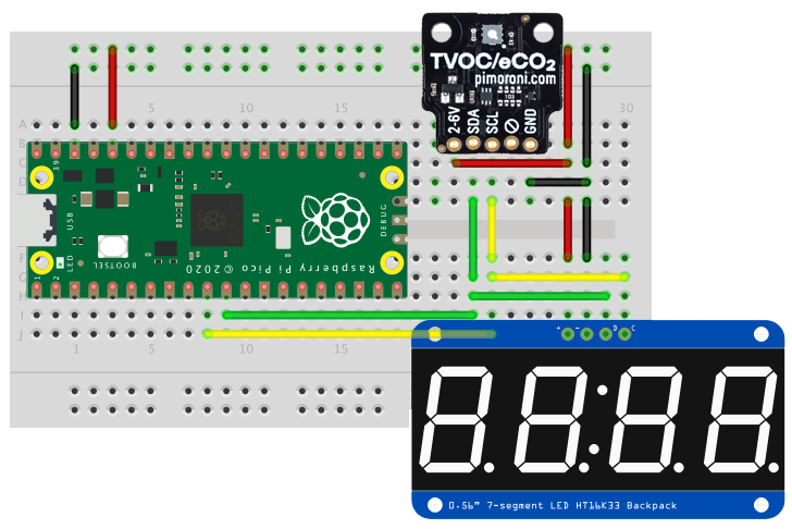 Sensor circuit layout