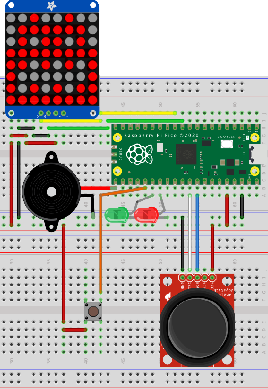 Hunt the Wumpus circuit layout