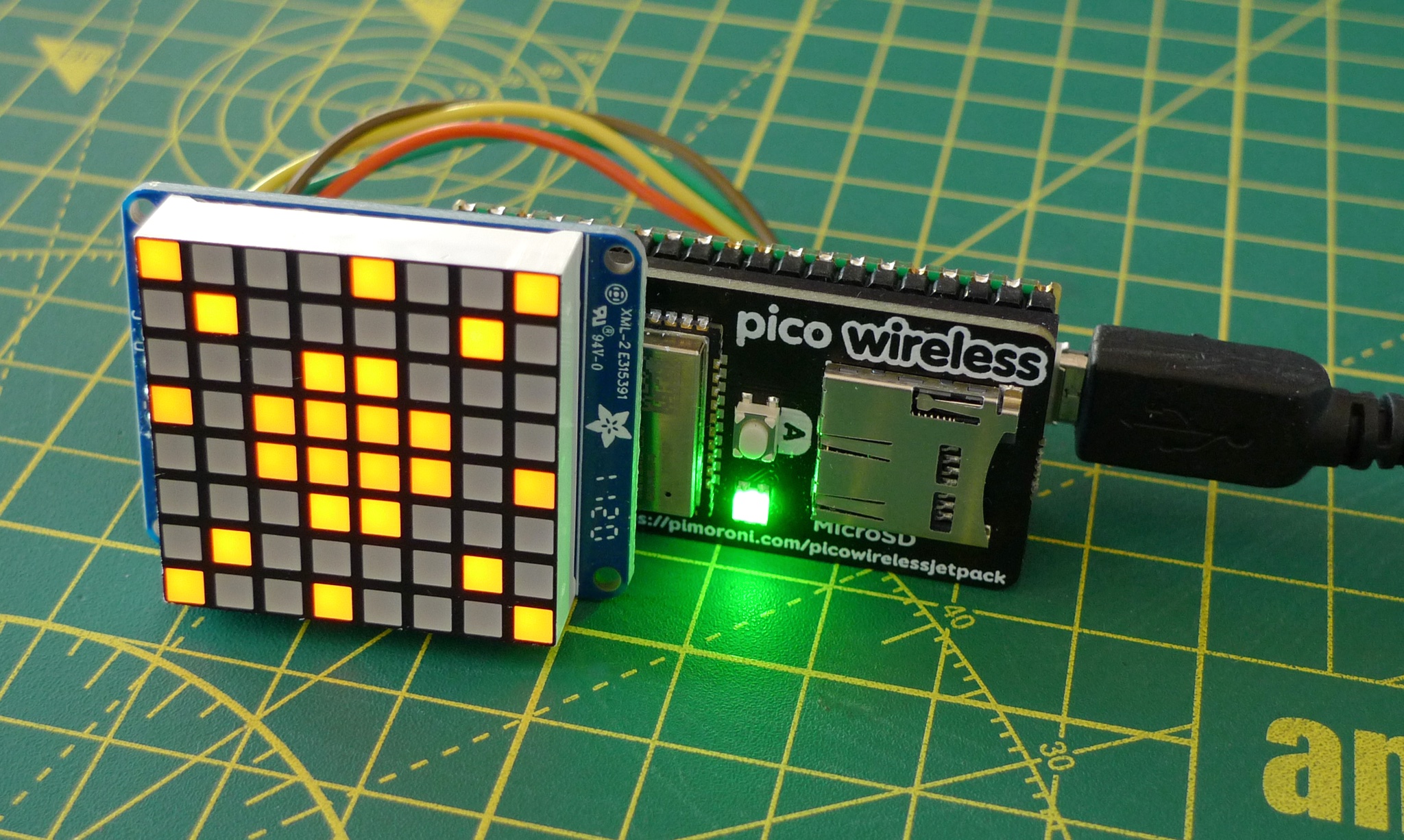 A Raspberry Pi Pico-based weather readout