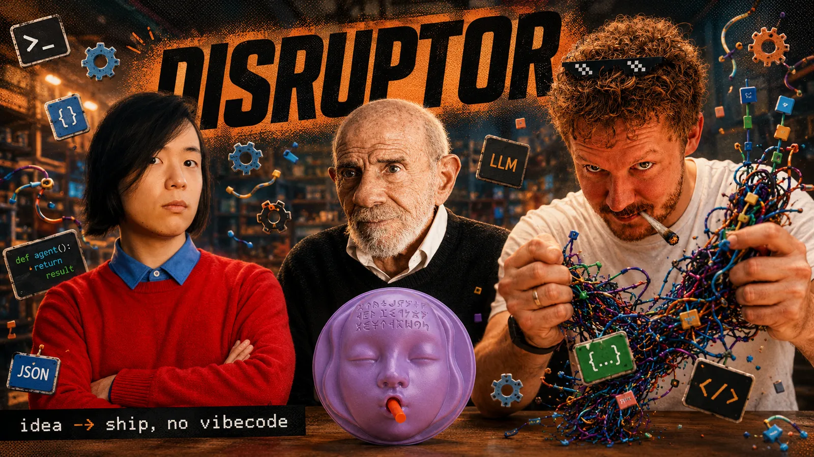 Disruptor: Claude Code skills for agentic software development — idea to ship, no vibecode