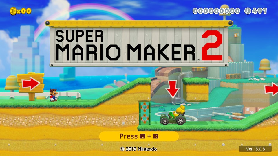 Super Mario Maker 2 artwork