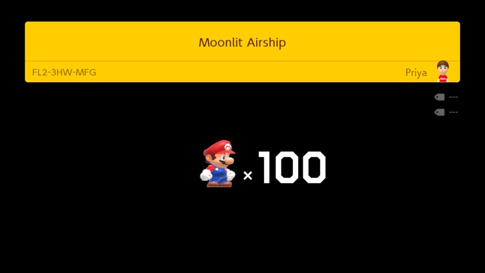 Gameplay da versão recompilada de Super Mario Maker 2 com interface e elementos de plataforma