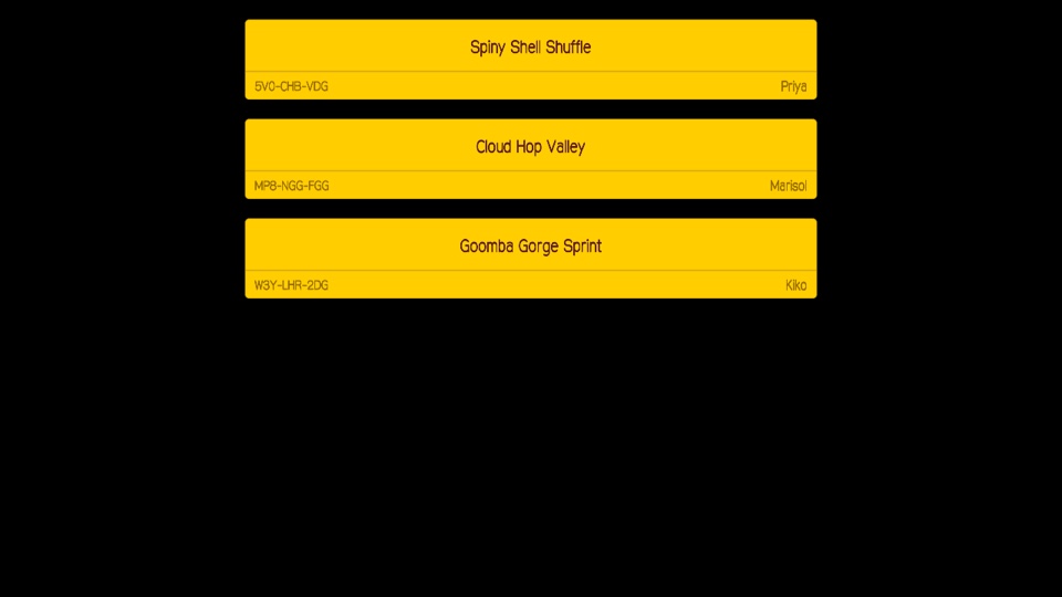 Super Mario Maker 2 Recomp mostrando os créditos com fases e criadores da comunidade