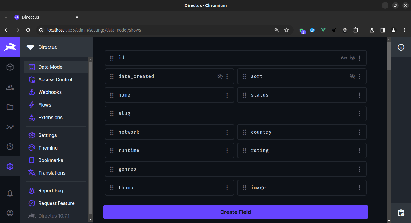 Setup your destination collection