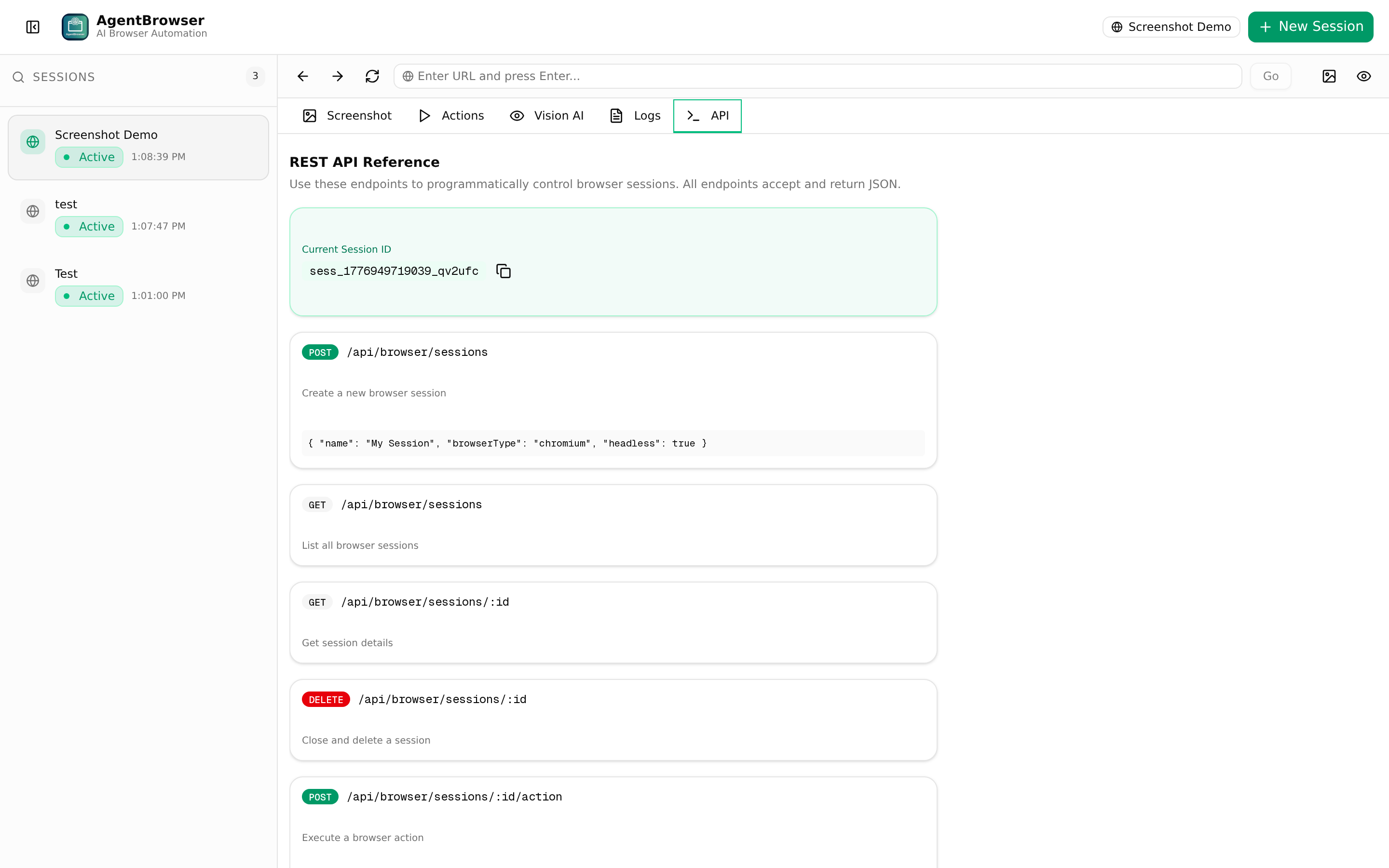 API Reference