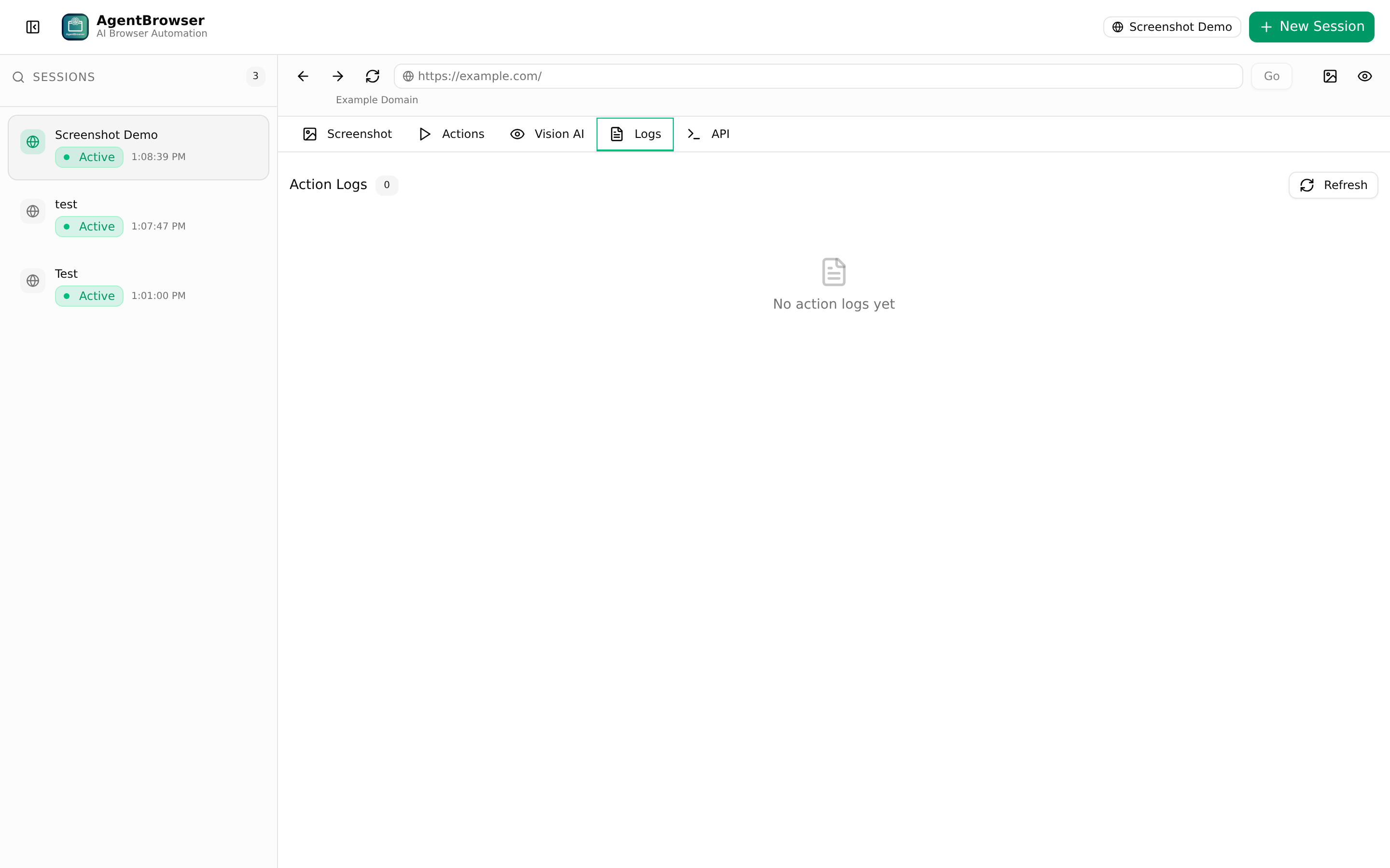 Action Logs