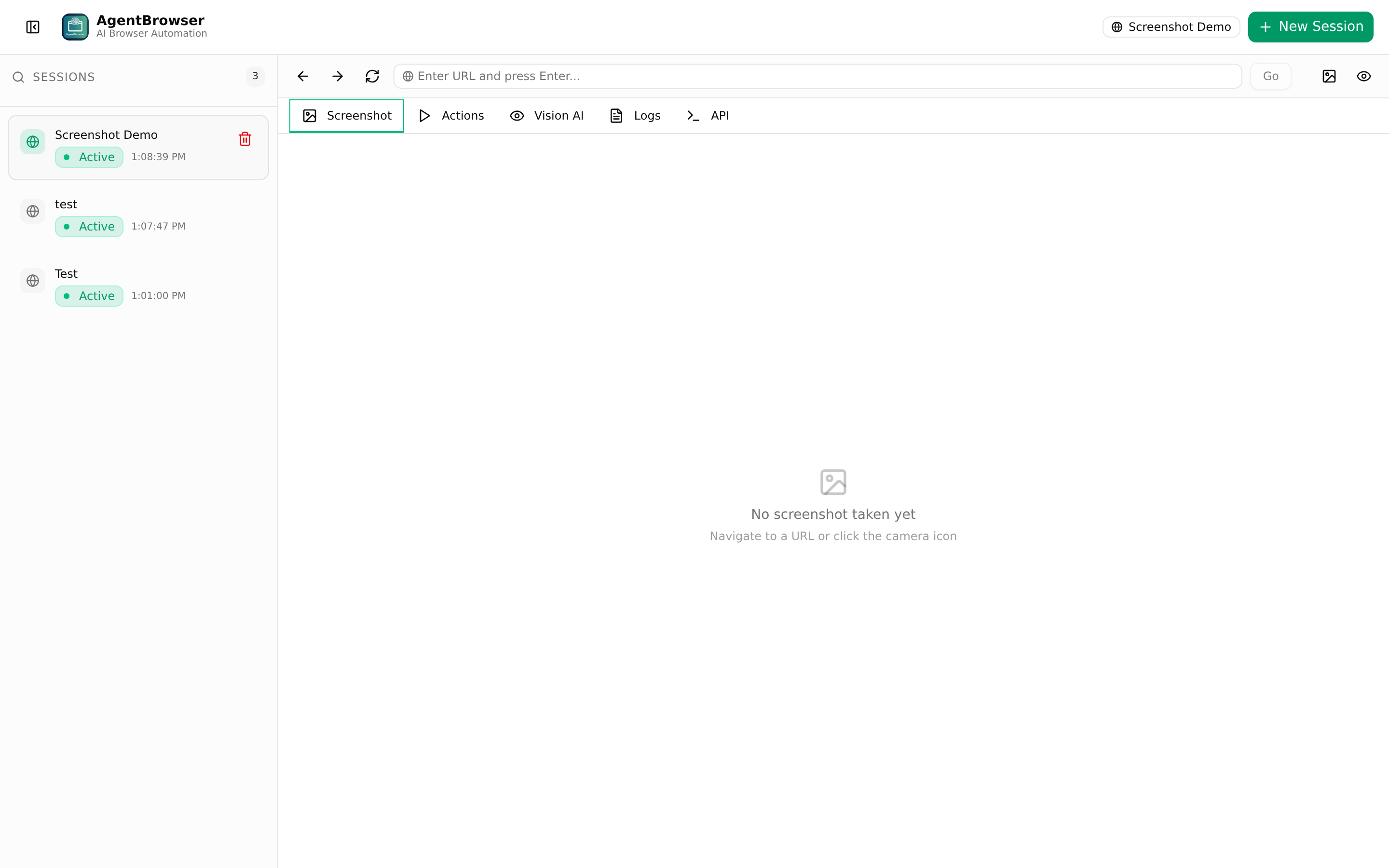 AgentBrowser browsing Wikipedia