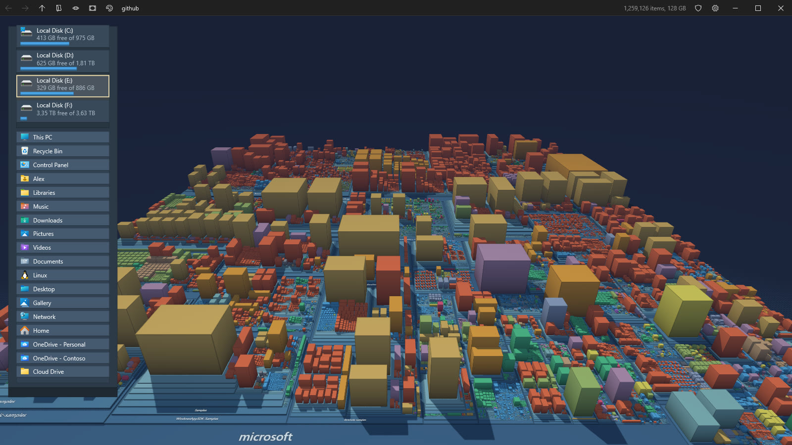 A city of files