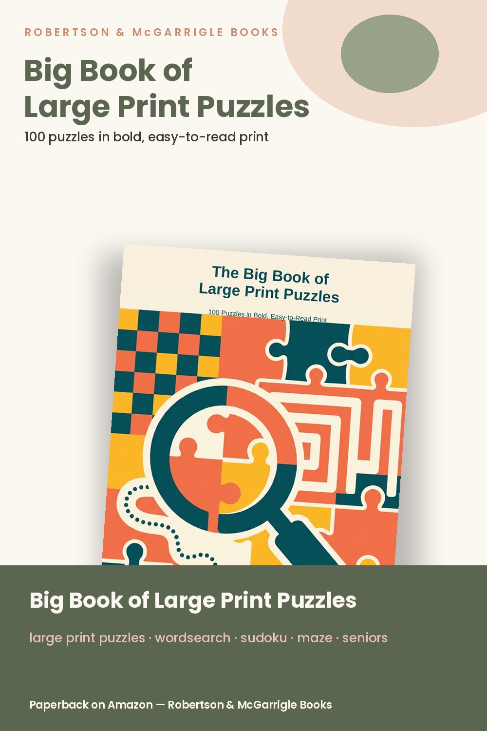 Big Book of Large Print Puzzles