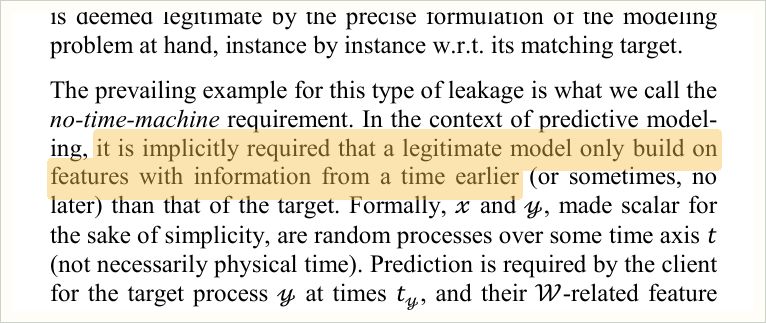 The condition, from the same paper