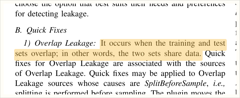 The three faults LeakageDetector finds